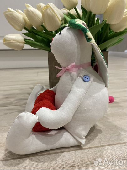 Заяц кролик ручная работа