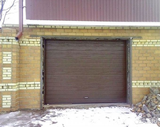 Гаражные ворота под ключ