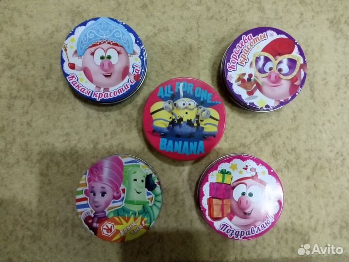 Жестяные баночки