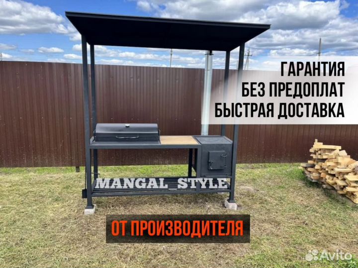 Мангалы в стиле лофт