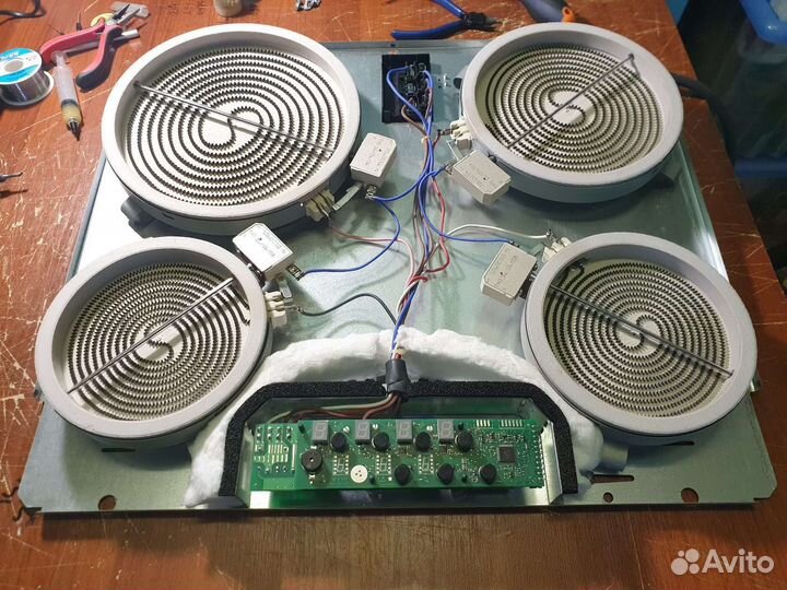 Ремонт варочных панелей,плит, духовок