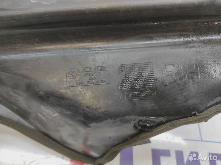 Перегородка моторного отсека верхняя правая BMW X6