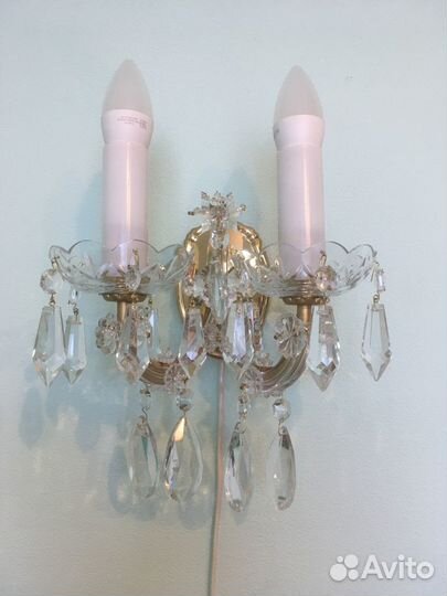 Настенные и потолочный светильники бра 4 шт