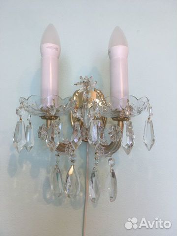 Настенные и потолочный светильники бра 4 шт