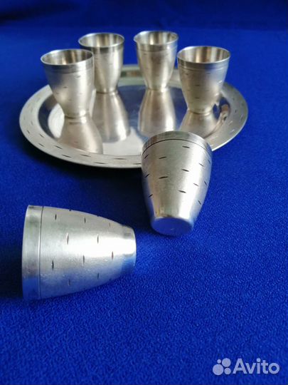 Набор для коньяка со стопками СССР