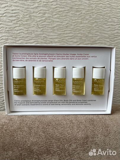 Набор масел Clarins Aroma Escape новый оригинал