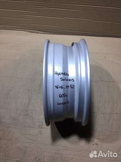 Диск колесный Hyundai Solaris 1