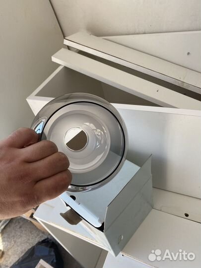 Плафон полушар