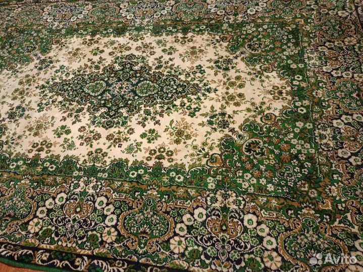 Шикарный шерстяной Ковер 2х3м СССР