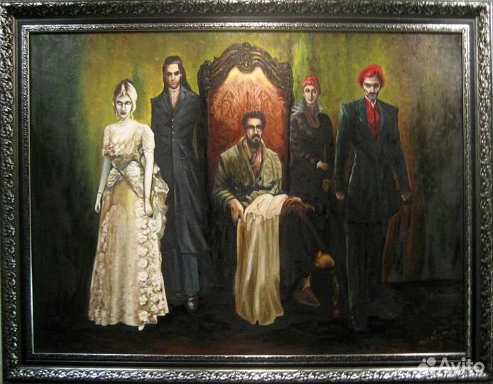 Картина маслом на холсте