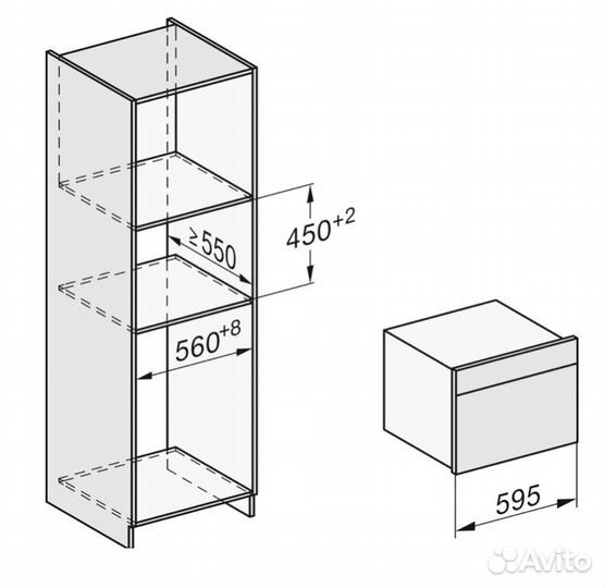 Духовой шкаф с пароваркой Miele DGC7840 obsw