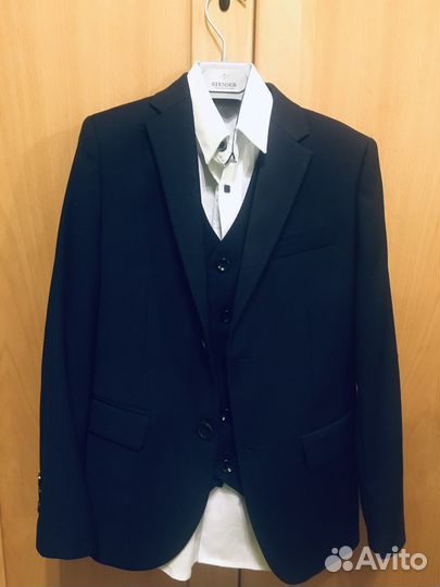 Костюм тройка для мальчика 140