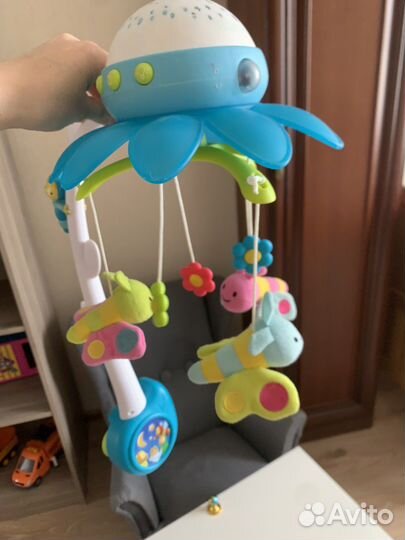 Мобиль на кроватку с проектором