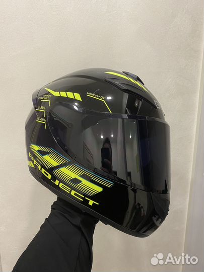 Крутой, яркий Мотошлем в отс