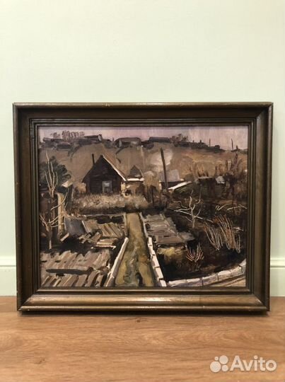 Картина масло холст В.И.Переятенец