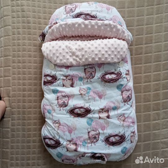 Комплект на выписку для девочки зима