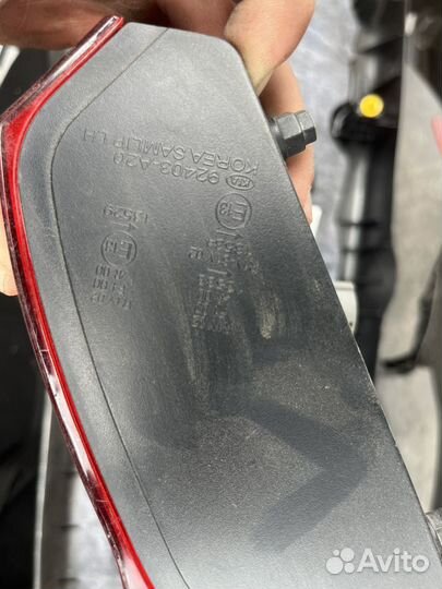 Задний правый левый фонарь kia ceed jd оригинал