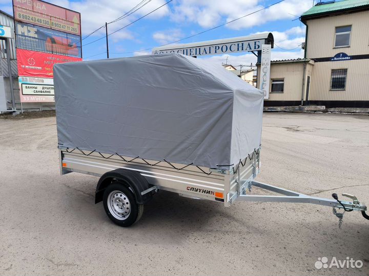 Прицеп 2,5х1,3 с тентом