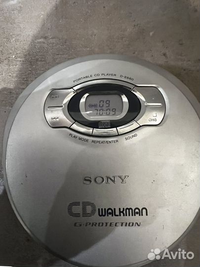 Cd плеер sony walkman g protection d-e660