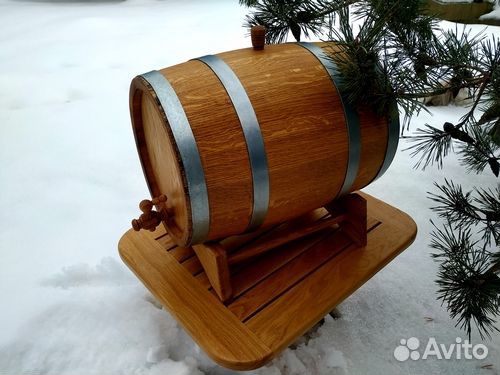 Бочка дубовая