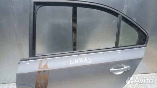 Дверь задняя левая skoda rapid (LNK42FG01)