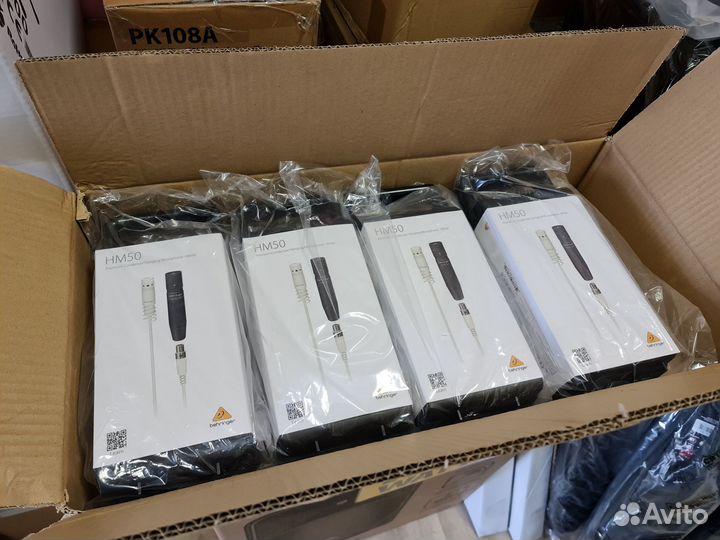 Behringer HM50 конденсаторный микрофон белый