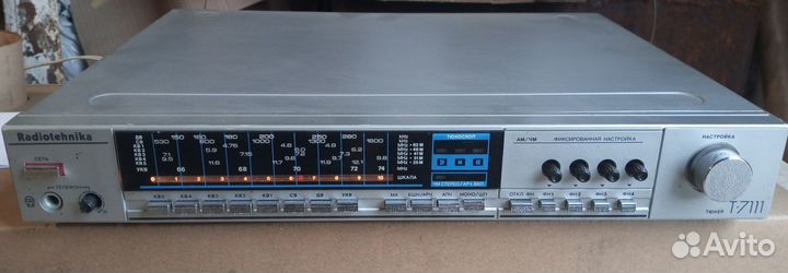 Тюнер радиотехника т 7111 / Radiotehnika т7111