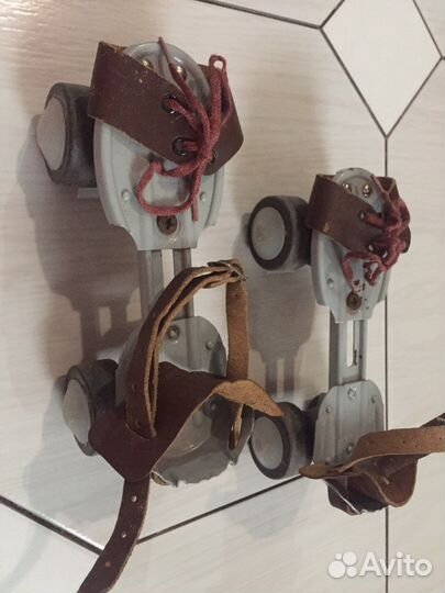 Ретро коньки роликовые СССР детские