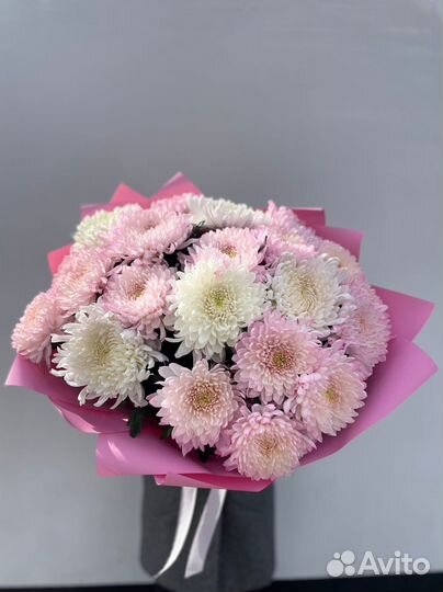 Букет из хризантем