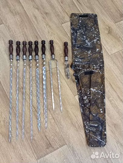 Набор шампуров в чехле