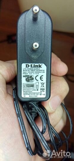 Блок питания 12v 1а