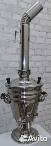 Уральский Самовар на дровах. Пищевая aisi 304 7л