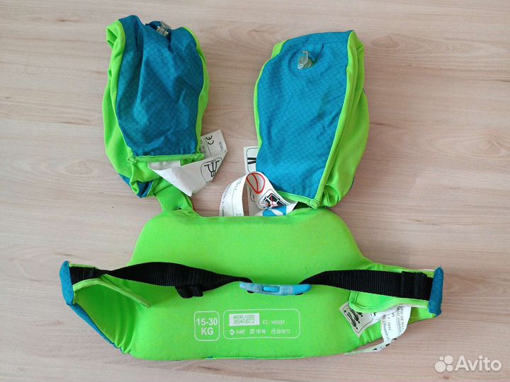 Жилет для плавания с нарукавниками детский