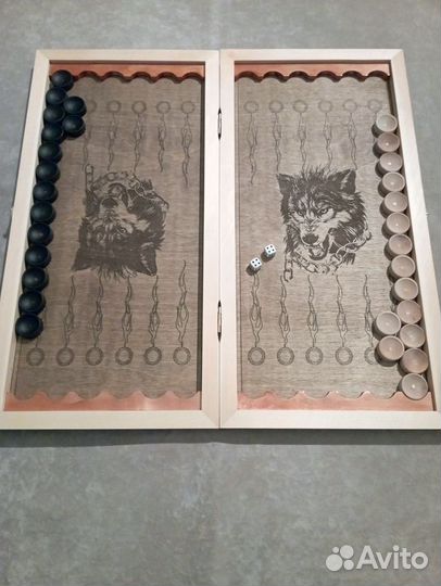 Нарды ручной работы