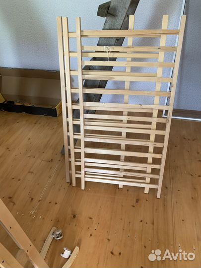 Кроватка деревянная Мишутка-14