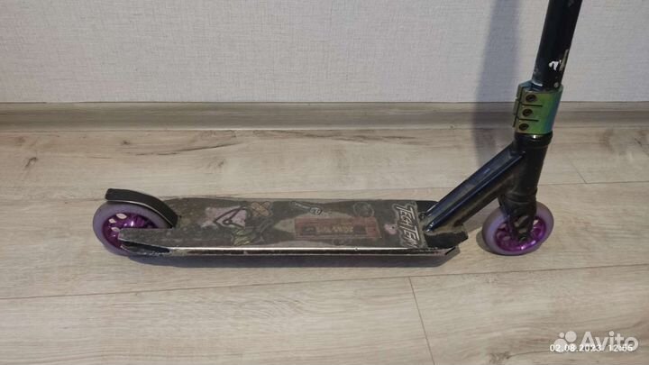 Самокат трюковой tech team