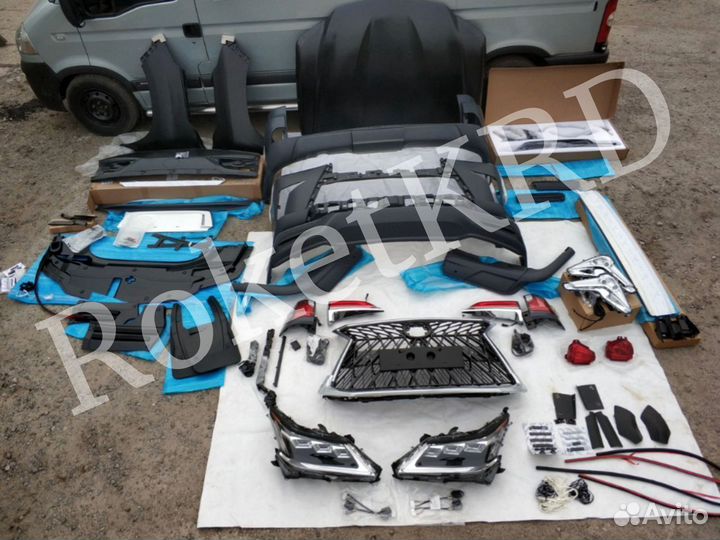 Обвес LX570 из 2007-2015 в 2016 год