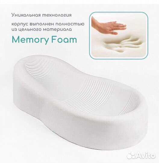 Матрас кокон для новорожденных с эффектом памяти