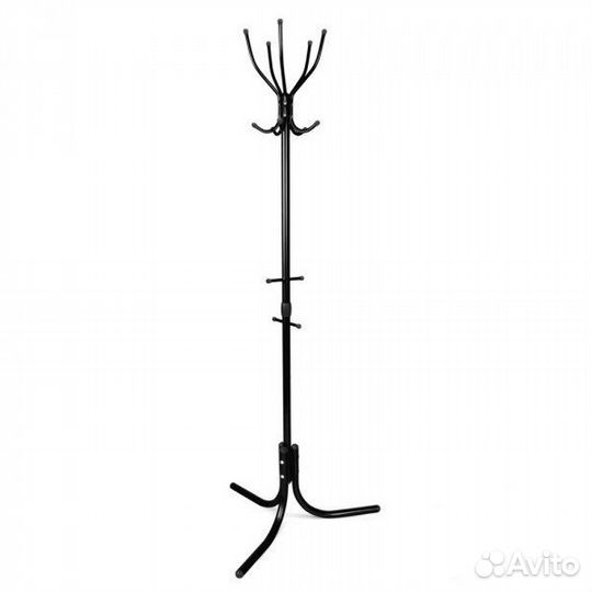 Вешалка напольная - стойка выс.1,80М бежевый метал