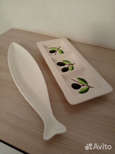 Менажница и селёдочница