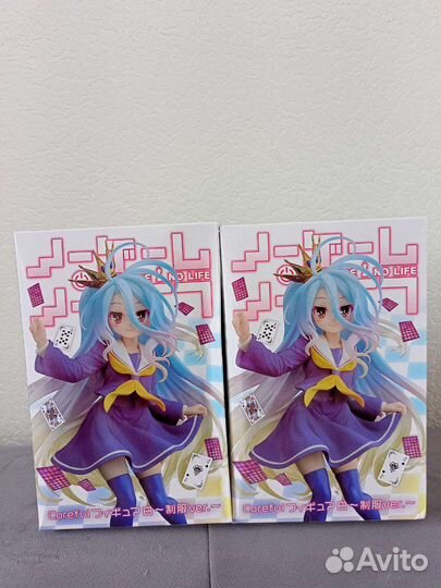Широ Shiro аниме фигурка No Game no life оригинал