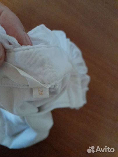 Блузка белая школьная 128