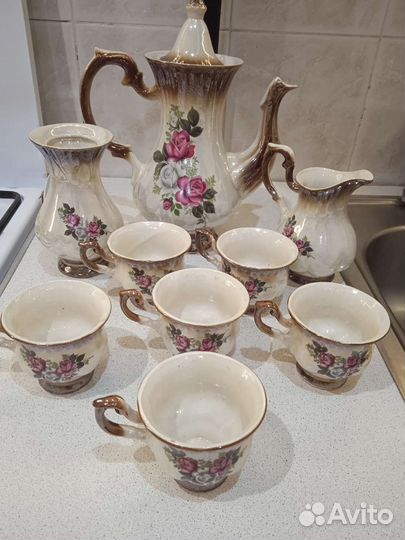 Кофейный сервиз новый