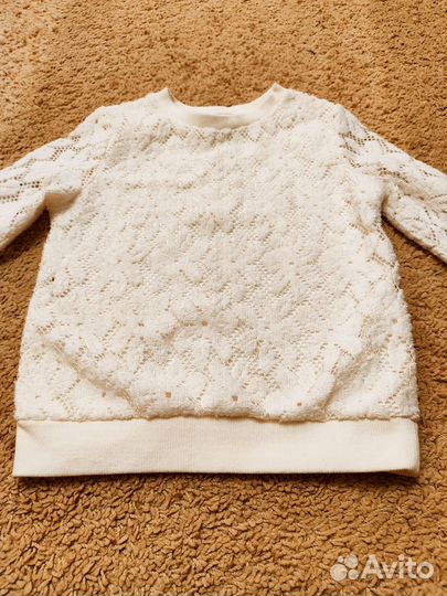 Кофта для девочки.Fun&Day 116 см оригинал б/у