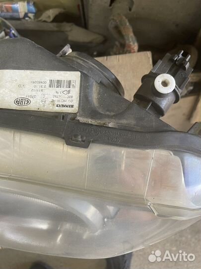 Фара левая ларгус