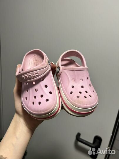 Crocs сабо детские c9 кроксы 25 размер