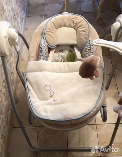 Детские качели-шезлонг