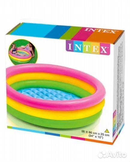 Детский надувной бассейн
