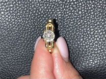 Кольцо с бриллиантом 0,90 карат