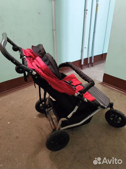 Коляска для двойни mountain buggy duet